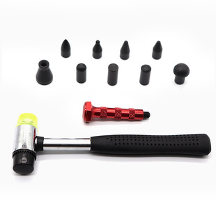 Car lossless concave pit dent repair leveling pen hammer bump repair tool hammer replaceable tapping pen