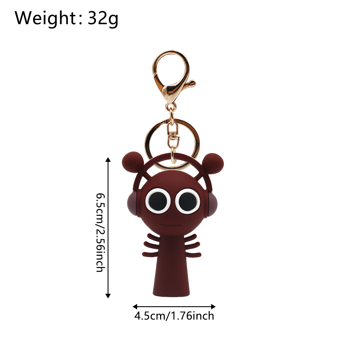 리듬박스-헤드폰 브라운 [골드버클]