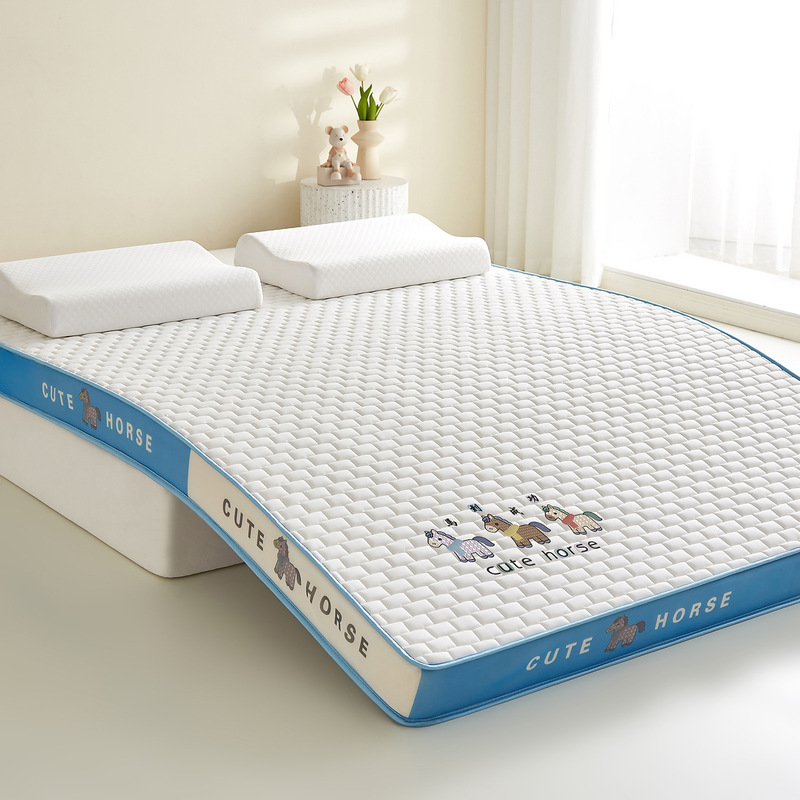 Skin-friendly latex memory foam mattress, suitable for couples, bedrooms, rental apartments, and student dormitories; thickened and foldable