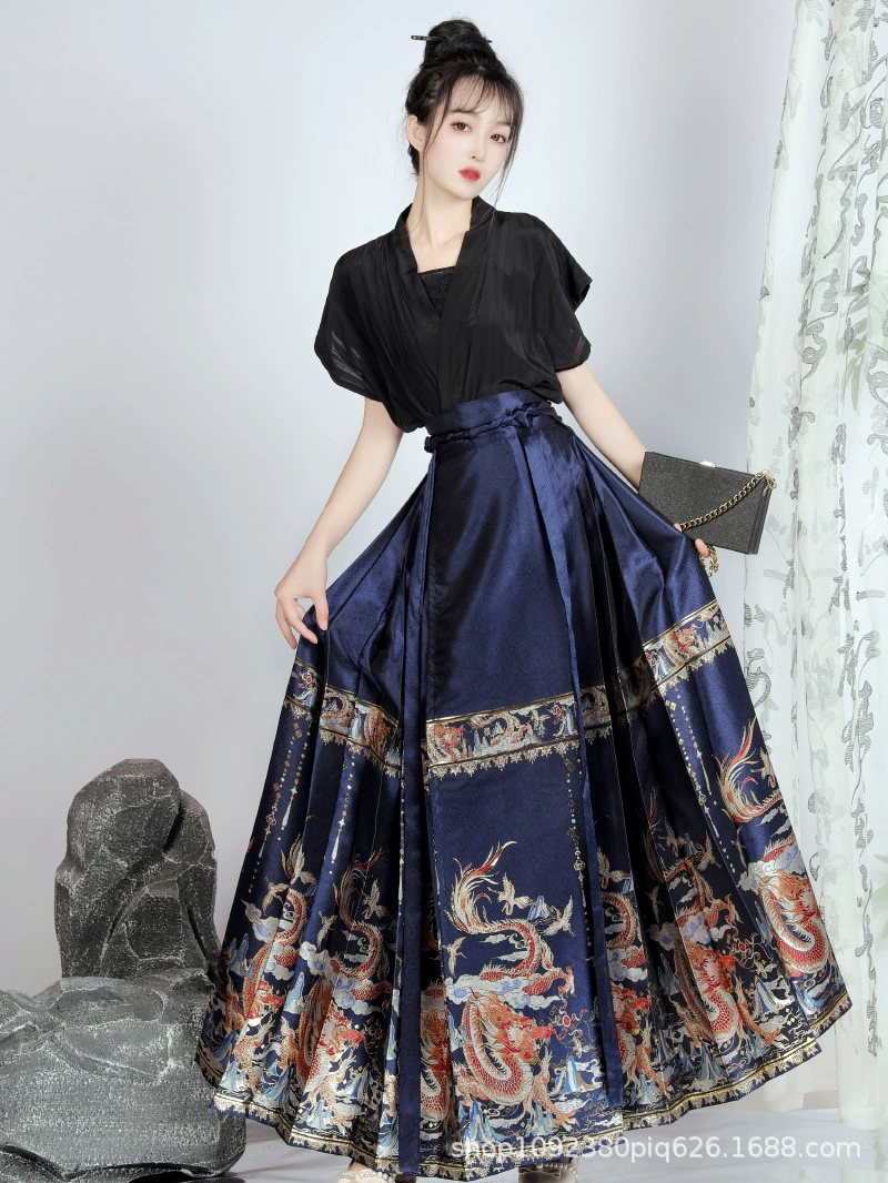 Genuine summer thin Hanfu, Chinese style, full set