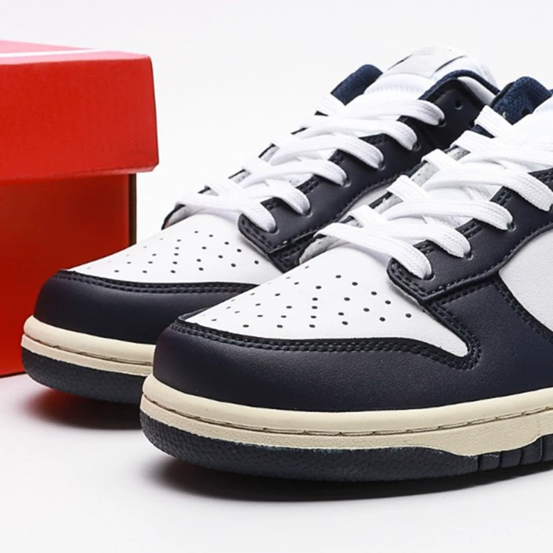 Кроссовки Dunk из первосортной кожи, мужские и женские, черно-белая «панда», тень серого, спортивные беговые туфли