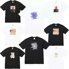 European and American Street Classic Short-Sleeved T-Shirt, Pure Cotton 270g, Trendy Brand, English Style, Versatile, Loose Fit, New 25Ss, Unisex Tee