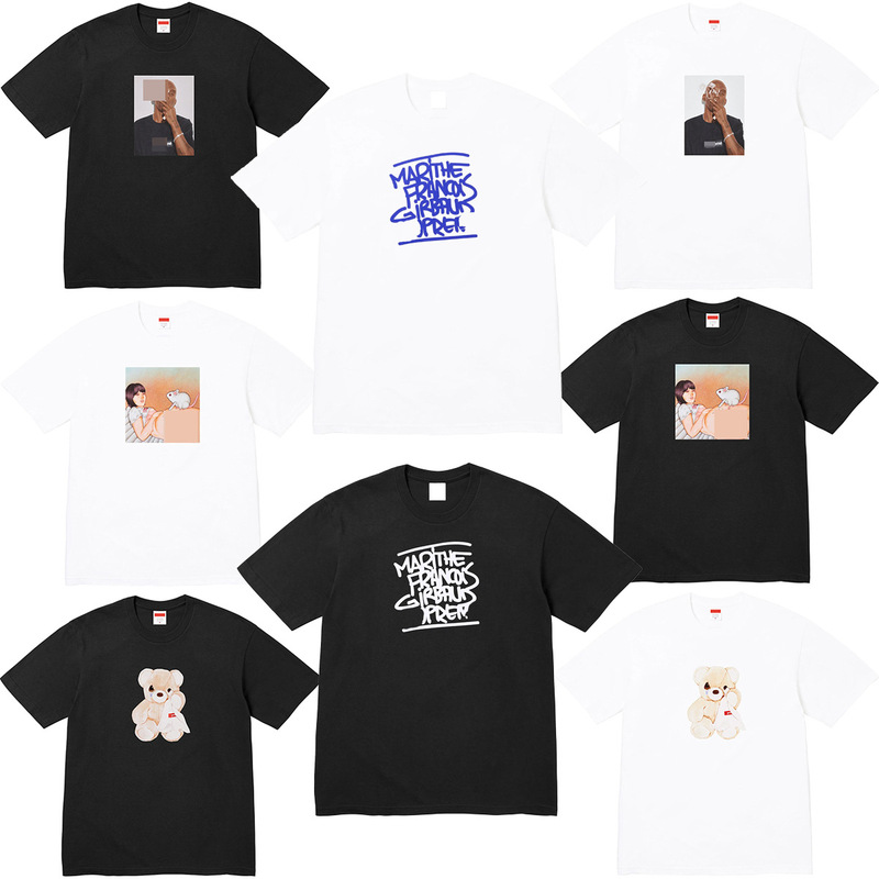 European and American Street Classic Short-Sleeved T-Shirt, Pure Cotton 270g, Trendy Brand, English Style, Versatile, Loose Fit, New 25Ss, Unisex Tee