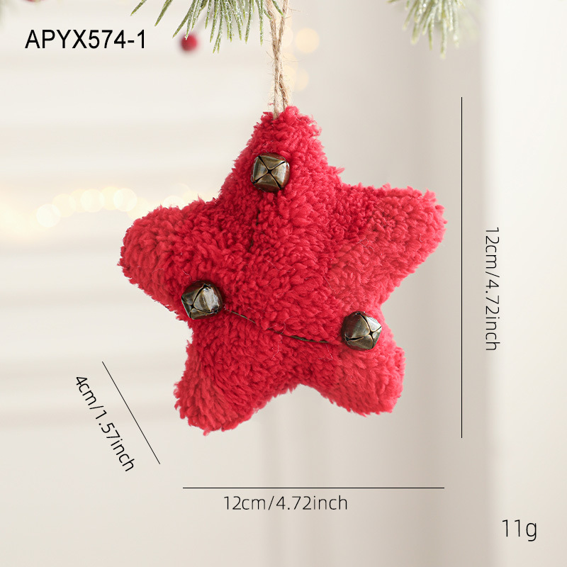 El rojo plush pentagram