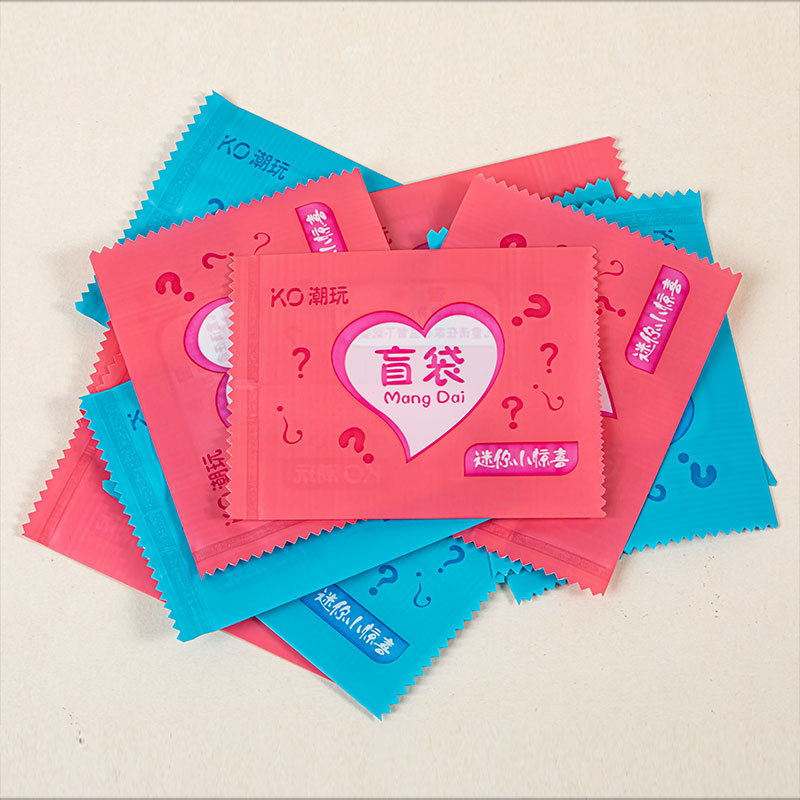 Shake tone blind bag empty bag miniature food play surprise blind bag diy jewelry mini mold homemade ko tide play toy