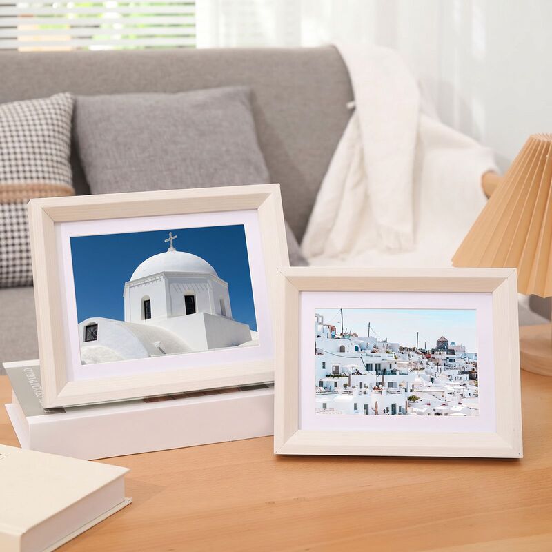 Photo Frame Tea Leaf Specimen Frame Three-Dimensional Hollow Display Stand 67inch 8inch Wooden Creative Decorative Ornament Picture Frame Display Stand