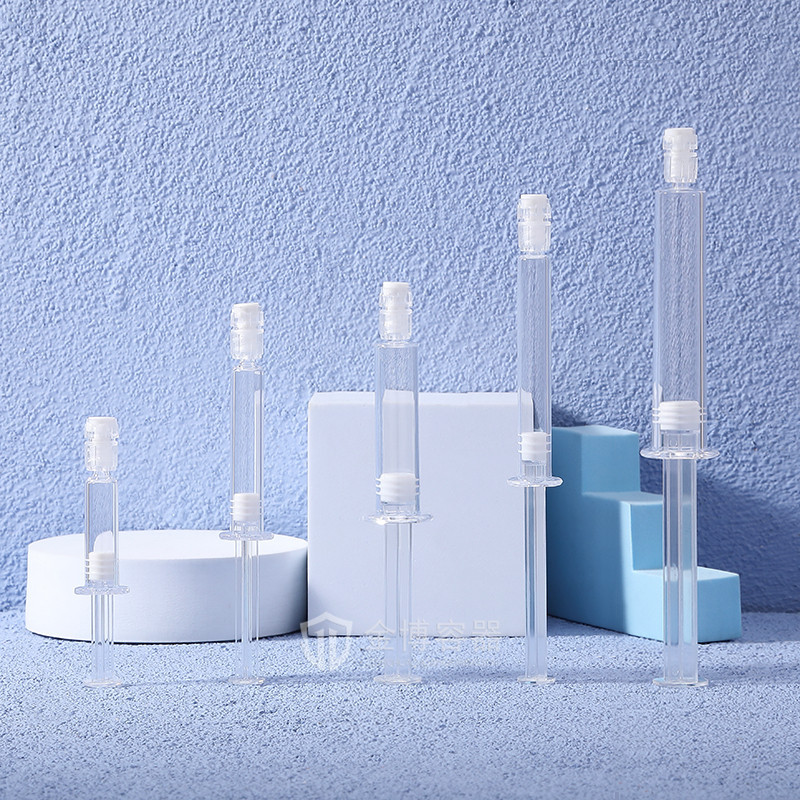 En stock 1-10ml tubo de aguja de luz de agua material de embalaje de tubo de aguja de luz de agua crema de ojos material de embalaje de tubo de aguja de luz de agua sub-botella