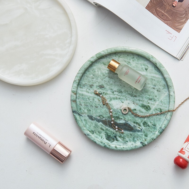 Natural Luxury Stone Yunyun Jade Tray Craft Tray Tea Tray Gold and Silver Jewelry Jewelry Jade Bracelet Decorative Tray Natural Luxury Stone Yunyun Jade Tray Craft Tray Tea Tray Gold and Silver Jewelry Jewelry Jade Bracelet Decorative Tray