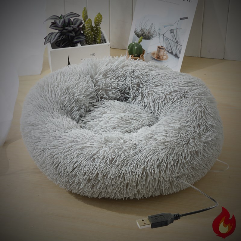 Mascota gato nido calefacción eléctrica USB gato manta perrera perro estera gato pequeño cama gato temperatura constante nido suministros para mascotas