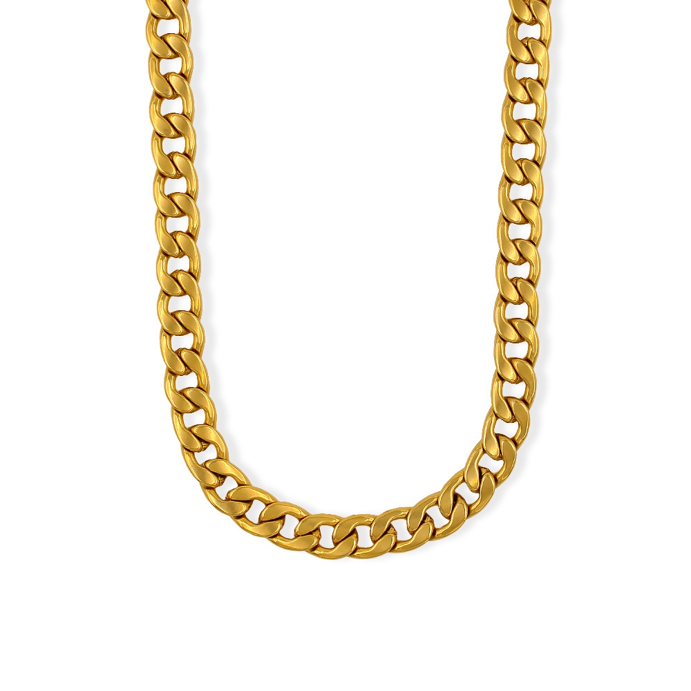 Simple Style Geometric Stainless Steel Plating Necklace 1 Piece