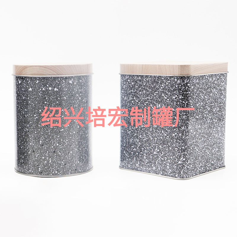厂家供应马口铁正方形罐子厨房用品储物罐居家收纳罐
