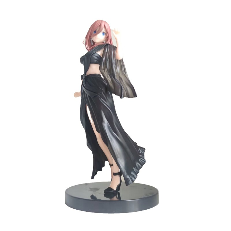 五等分花嫁kyunties中野三玖黒ドレス美少女フィギュア車載コンソール置物卸売り|undefined
