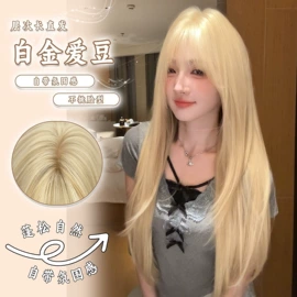 假发长卷发;长直发假发;假发马尾