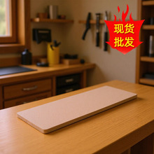 牛皮荡刀板 双面擦磨板厨房家用磨刀皮革板 研磨抛光工具配件批发