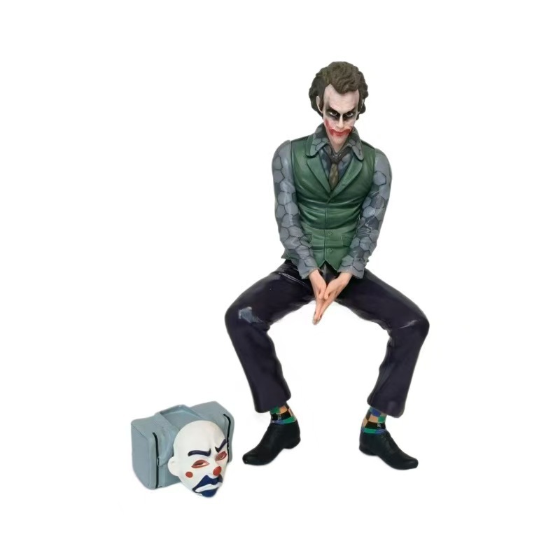 공장 재고 자동차 광대 히스 레저 자동차 장식품 손 동상 자동차 인형 모델 도매