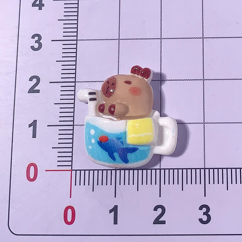 Nuevo estilo de hamburguesas de dibujos animados para comer y jugar Capidi Accesorios de resina Crema pegamento adornamiento para el cabello Caso de teléfono móvil Botones materiales hechos a mano