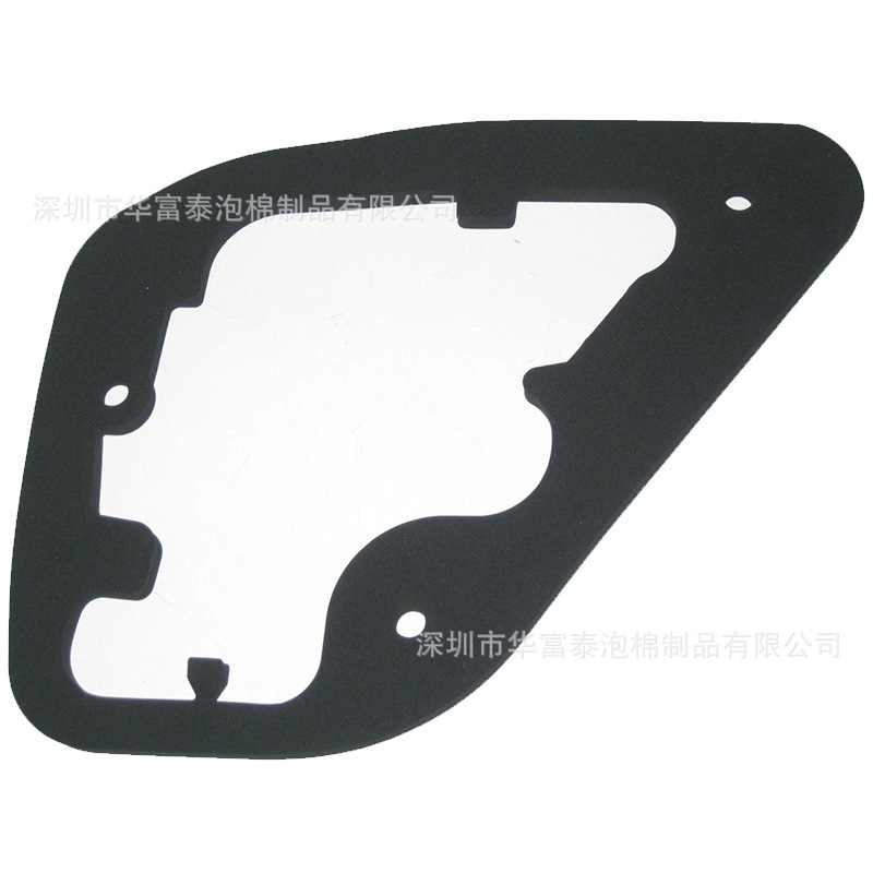 EPDM车灯减震密封泡棉 汽车LED后尾灯主副驾驶防水密封海绵垫子