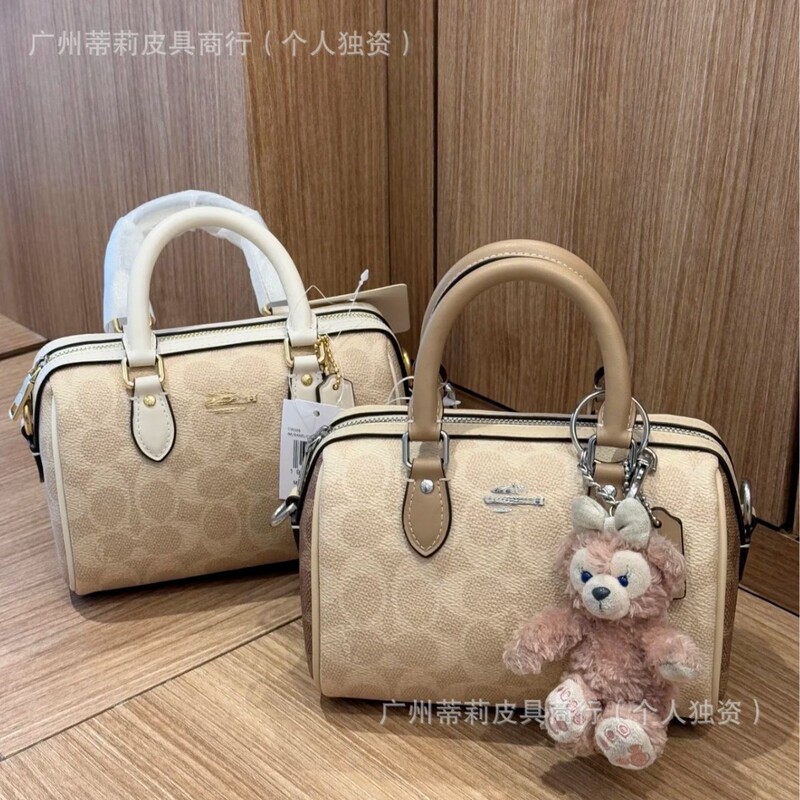 Koujia's New High-End Rowan18 Boston Classic Monogram Pillow Bag Mini Handbag Crossbody Bag【05】