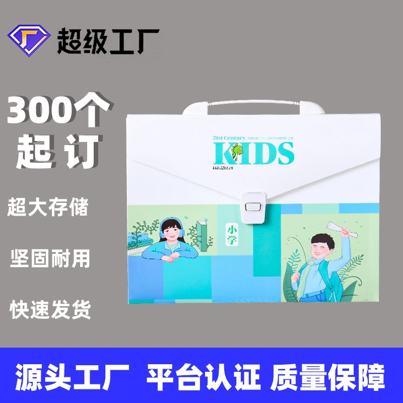 Индивидуальная сумка-аккордеон с напечатанным логотипом, сумка-аккордеон из полипропилена, водонепроницаемая сумка для рекламных материалов, портативная сумка-аккордеон.