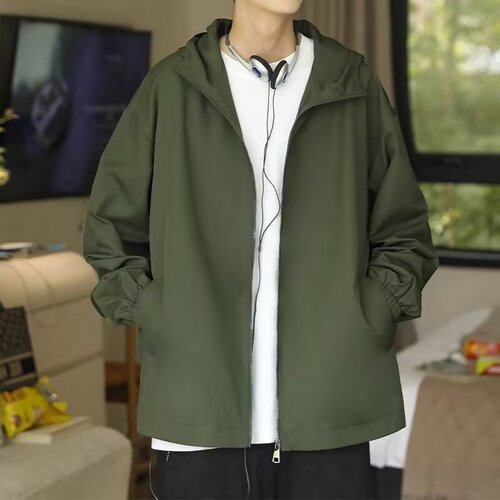 Foreign trade charge coat, men's spring and autumn new American fashion brand men's summer thin casual jacket