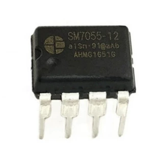 原装正品 SM7055-12 封装DIP-8  电磁炉电源管理芯片IC