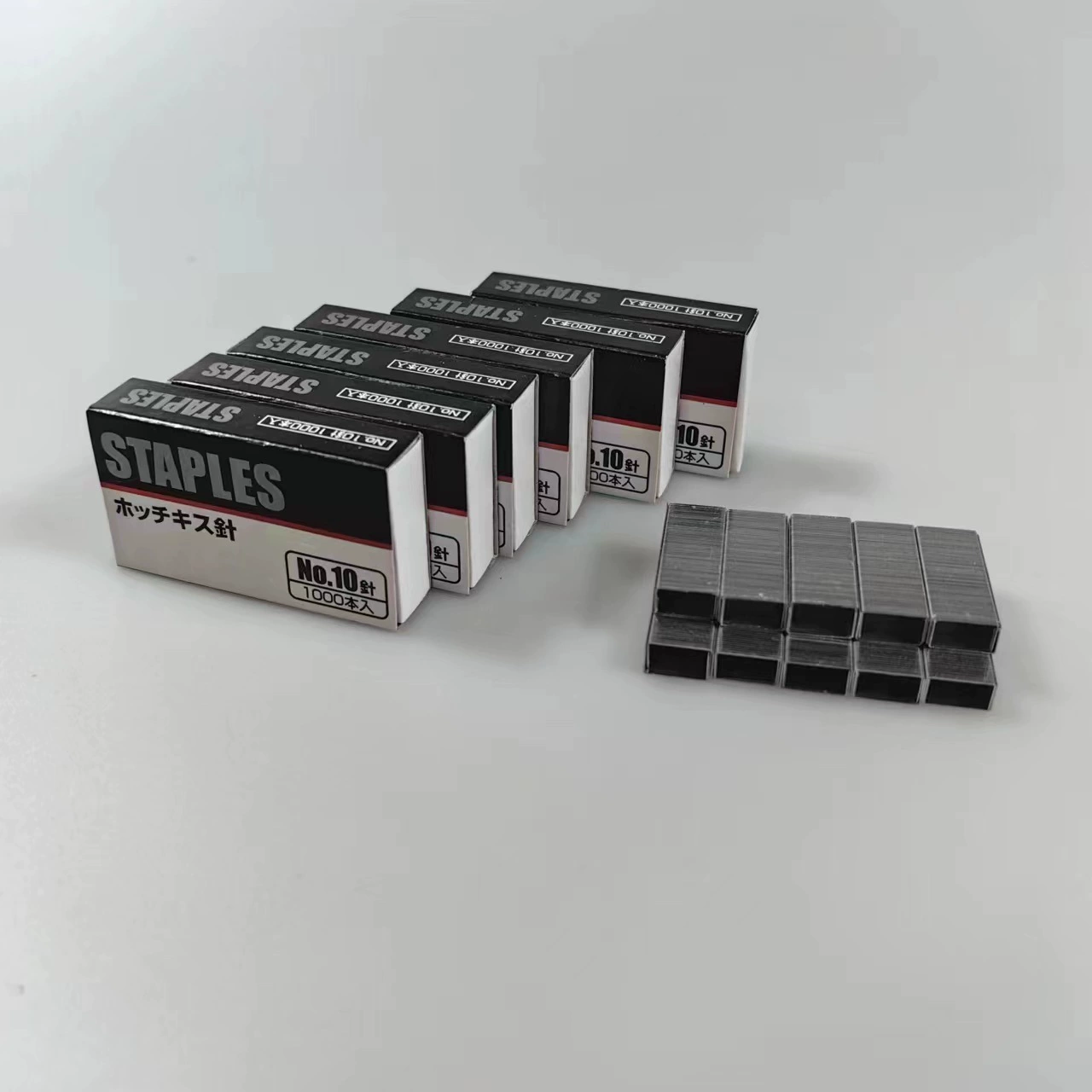 Скобы №10, малый размер, универсальные для офисной переплетки, стандартные одноразовые скобы для степлера, оптом, удобные и утолщенные.