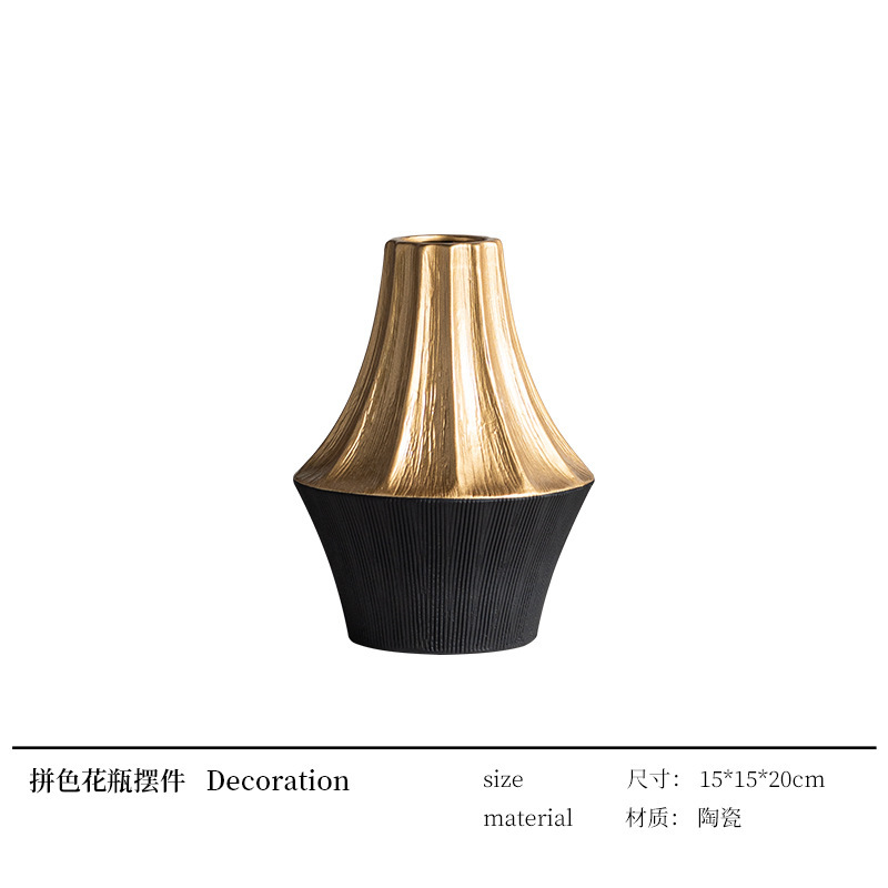 芸貝子のイタリア式の軽い豪華な芸術の高級感のきわめてシンプルな置物の客間の酒の箱のテレビの戸棚のハイエンドの大衆の陶磁器の柔らかいです。