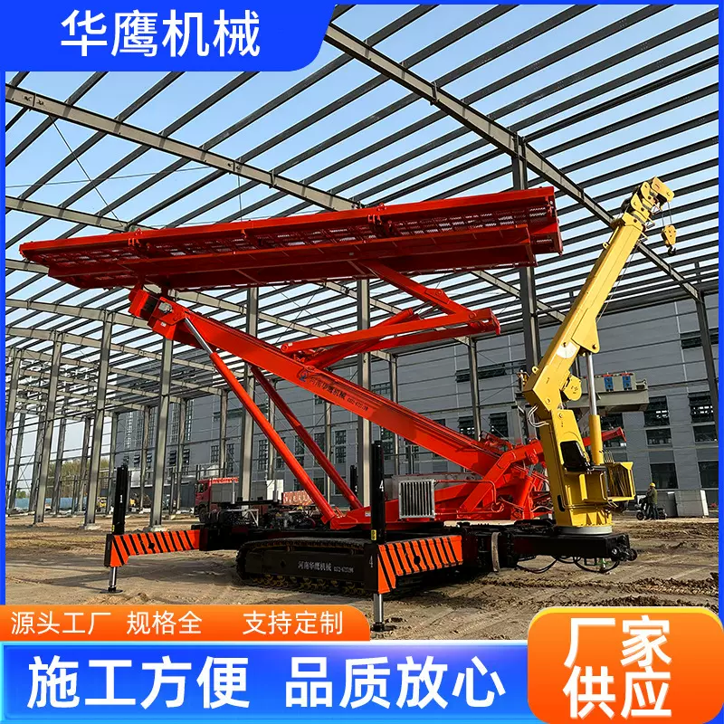 定制高空彩钢瓦成型加工设备 高空压瓦机角驰升降瓦机出租厂家