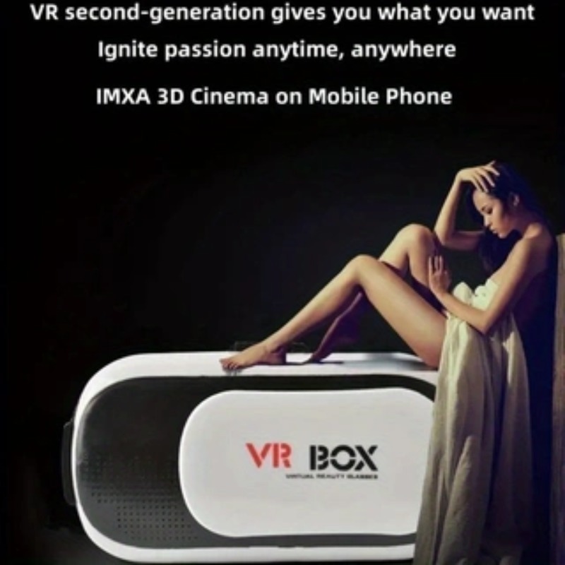 VR メガネ オールインワン VRBOX 第 2 世代ヘッドセット携帯電話映画ゲームデジタル メガネ オールインワン バーチャル リアリティ|undefined