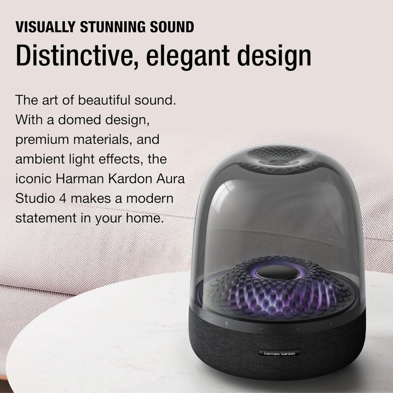 Harman Kardon Aura Studio 4 Bluetooth Home Speaker 5 Diamond|undefined