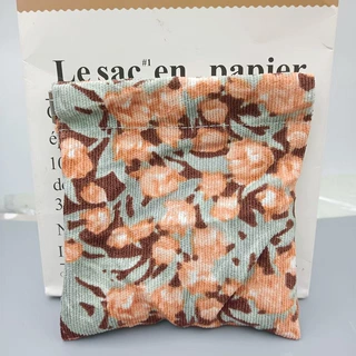 定制厂家批发绒布弹片袋自动闭合玛瑙袋戒指珠宝文玩数据线收纳包