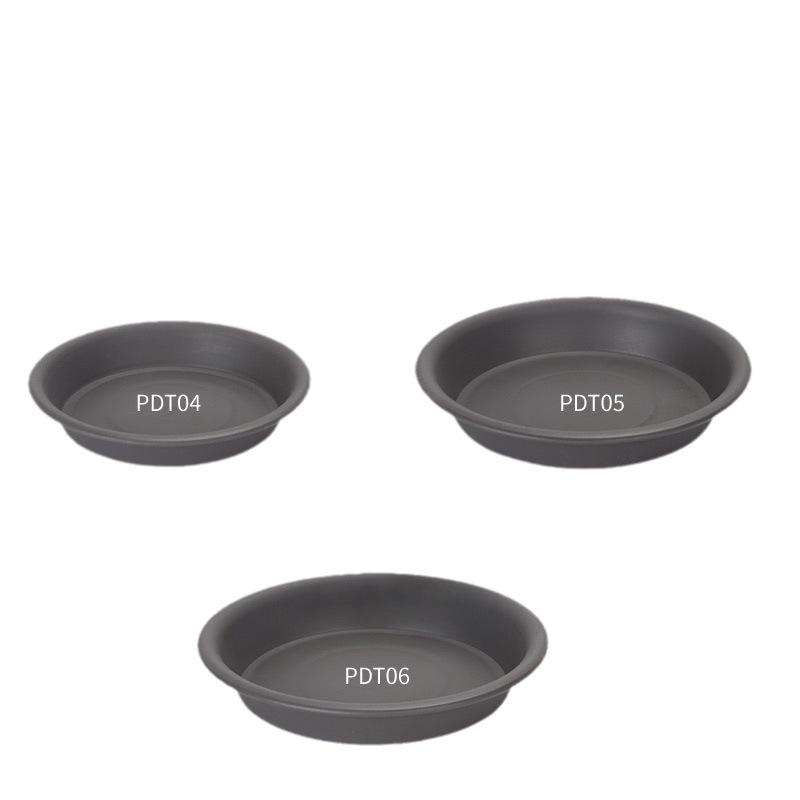 Bandeja de maceta de plástico engrosado flor creciente ronda extra grande suculenta maceta almohadilla inferior chasis cuenca fregona base soporte inferior