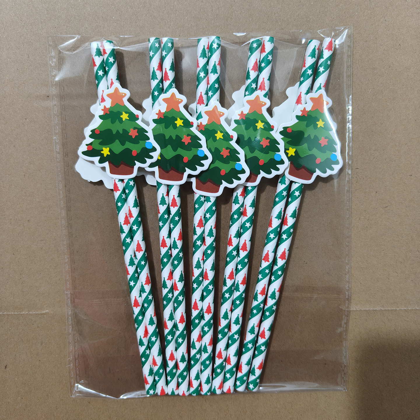 Papá Noel Papá Noel muñeco de nieve fiesta decoración postre pastel cóctel bebida paja image 25