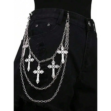 D 36853 Vintage cross waist chain ���Ŷ�������羳��ó��