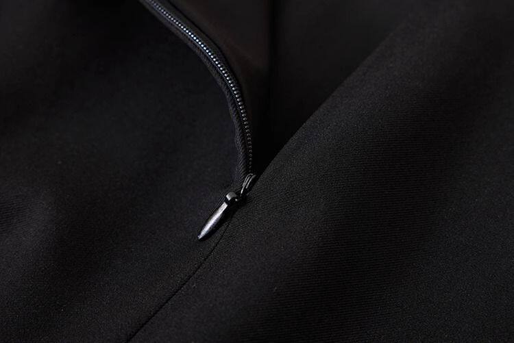 Chân váy vest nữ dáng lửng cạp cao ống đứng xẻ tà sau ôm mông, dài 60 cm / 72 cm — Hồng (60CM), Hồng (72CM), Kaki (72CM), Màu be (60CM) chi tiết 27
