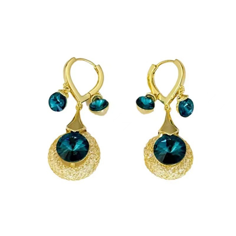 Korean trend fresh fashionable cute earrings with bow