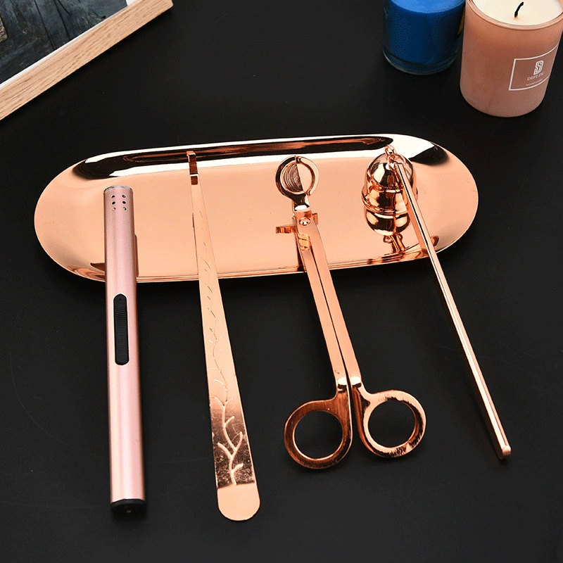 Aromatherapy, candle, tools set, lighter