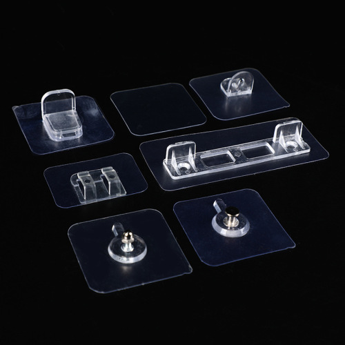 Photo frame hook without punching and pasting partition support load-bearing triangle support piece traceless hook adhesive strong load-bearing