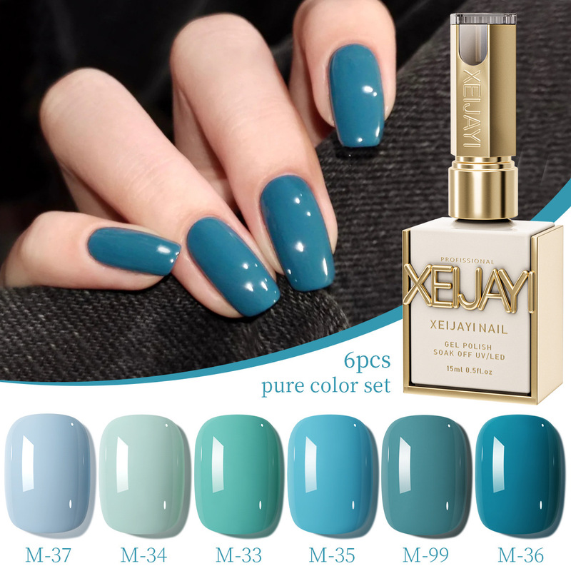 2025 new temperament white sky blue dark blue peacock blue nail polish nail salon suit popular color 2025 new temperament white sky blue dark blue peacock blue nail polish nail salon suit popular color