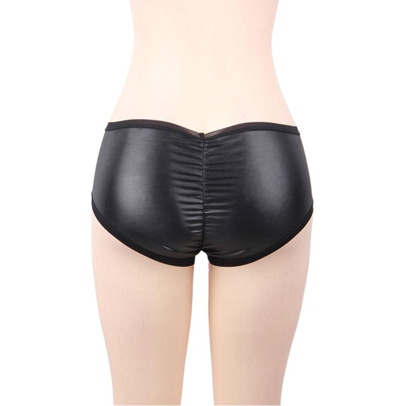 Lencería sexy de cuero nueva europea y americana, bragas de alta gama transfronterizas para mujer, dropshipping de Amazon