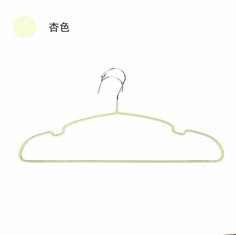 新款自动锁扣防风衣架防吹掉落防滑无痕加粗家用宿舍晾晒衣架|undefined