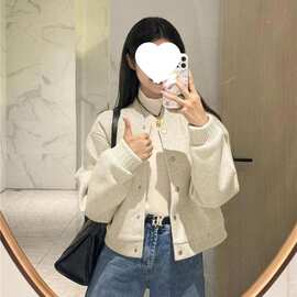 棒球服夹克短款外套女春秋冬季2026年新感超好看上衣
