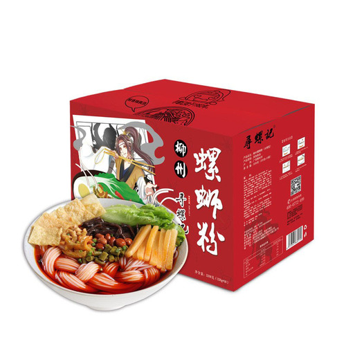 Sour Snail Noodle 320g: Guangxi Specialty – Liuzhou Snail Noodles in Bagged Format, Instant Vermicelli Noodles for Wholesale