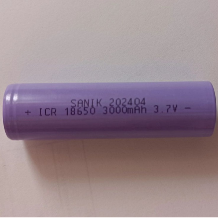 SANIK电池、18650 2600MAH 3.7V、18650 3000MAH 3.7V锂电池1