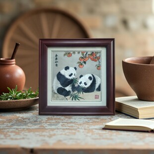 手工刺绣蜀锦_非遗真丝蜀锦刺绣礼品_1688买家百科