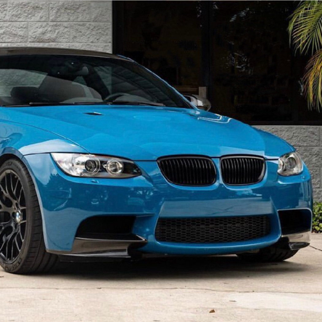 Pegatina Decorativa de Esquina Delantera para BMW Serie 3 E90 E91 E92 E93 M3 de ABS Autoadhesivo