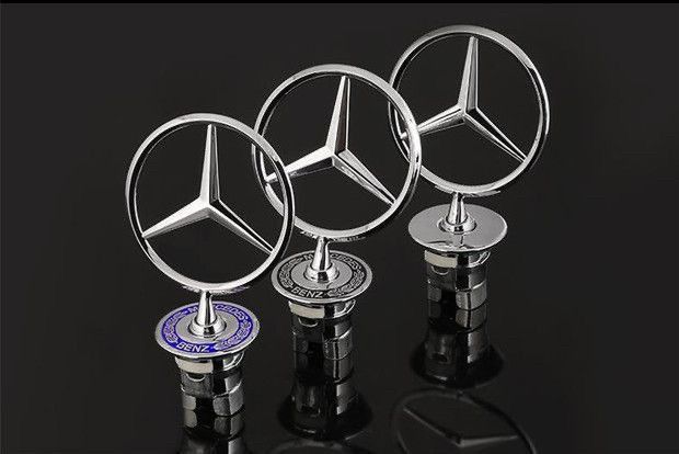 Suitable for Mercedes-Benz original engine hood emblems, C200, E300, S450, S350, for modifying the front emblem