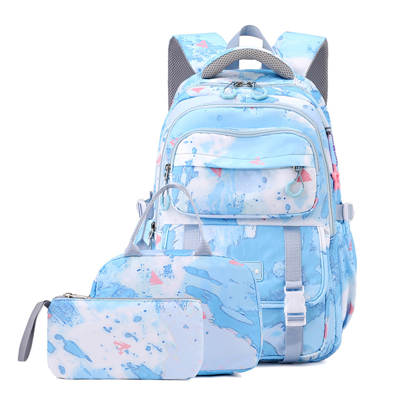 Mochila de pescado natural para niños de grado 3 - 6 estudiantes de primaria de gran capacidad para estudiantes de secundaria baja mochila escolar