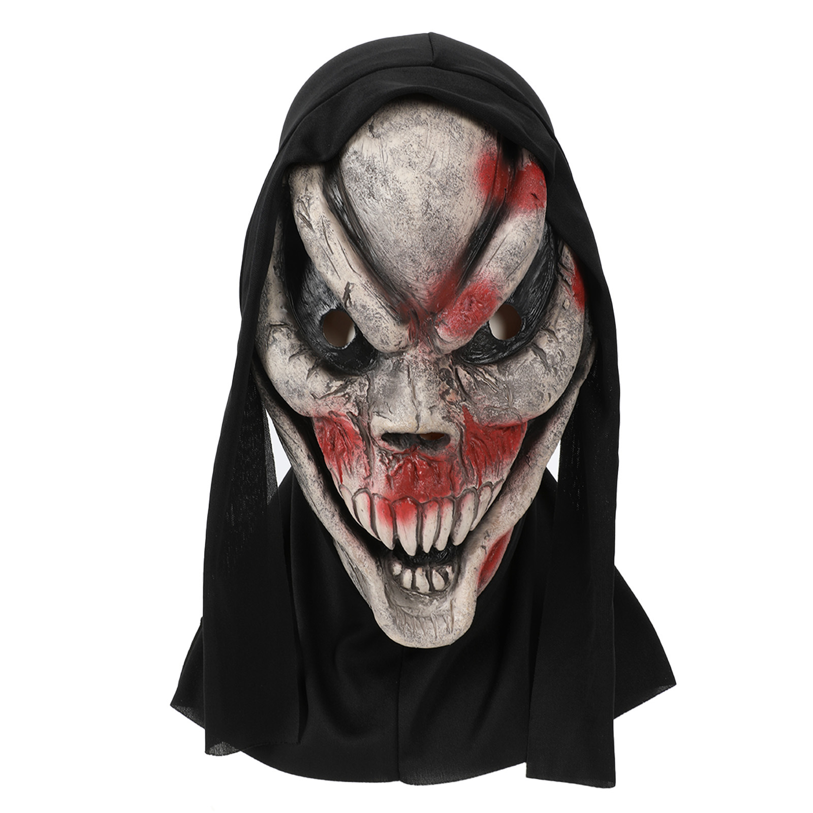 Máscara de demonio de terror de Halloween máscara exorcista máscara de doble capa Jack máscara de látex fábrica en stock