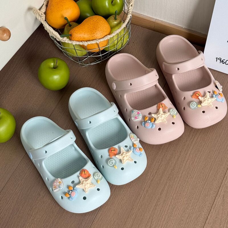 Mary Jane Clogs for Women, Summer Outdoor Breathable Comfortable Non-Slip Odor-Resistant Beach Closed-Toe Ballet Sandals Mary Jane Clogs for Women, Summer Outdoor Breathable Comfortable Non-Slip Odor-Resistant Beach Closed-Toe Ballet Sandals